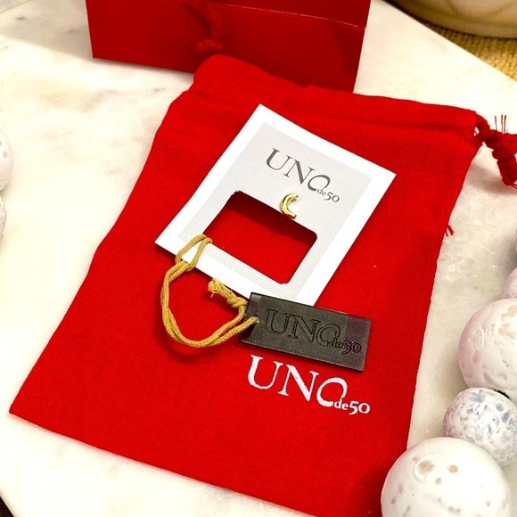 UNO de 50 Collection Piercings Light Us Up Stud Piercing Gold - Picture 6 of 11